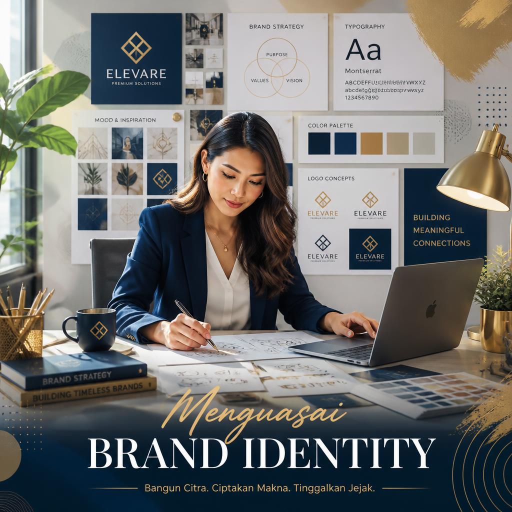 Menguasai Brand Identity: Menciptakan Merek Tak Terlupakan