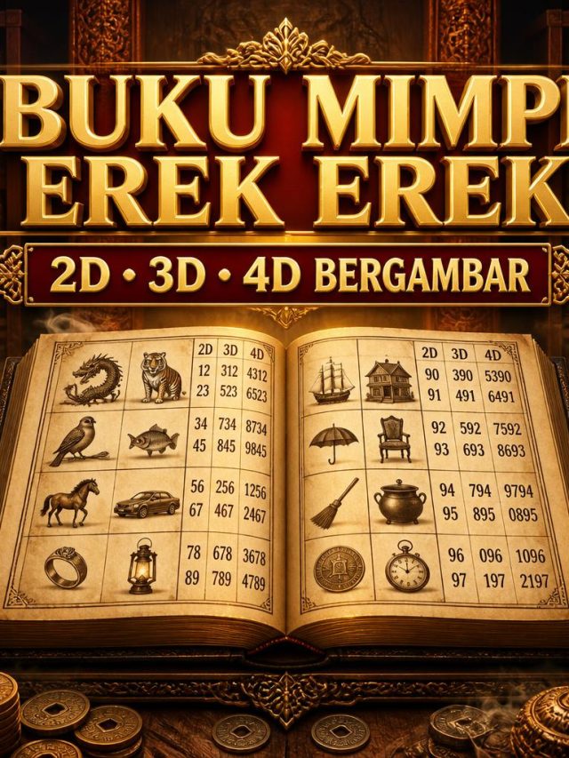 Buku Mimpi Erek Erek 2D 3D 4D Bergambar Terlengkap