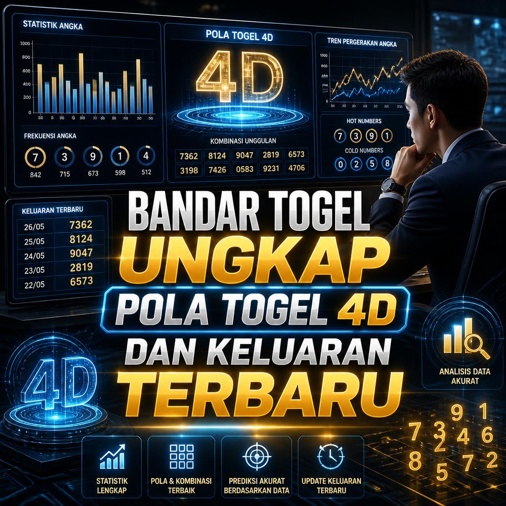 Bandar Togel Ungkap Pola Togel 4D dan Keluaran Angka Terbaru