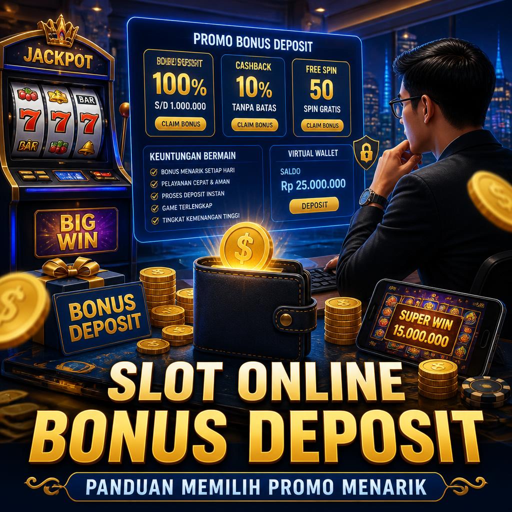 Slot Online Bonus Deposit: Panduan Memilih Promo Menarik dan Menguntungkan