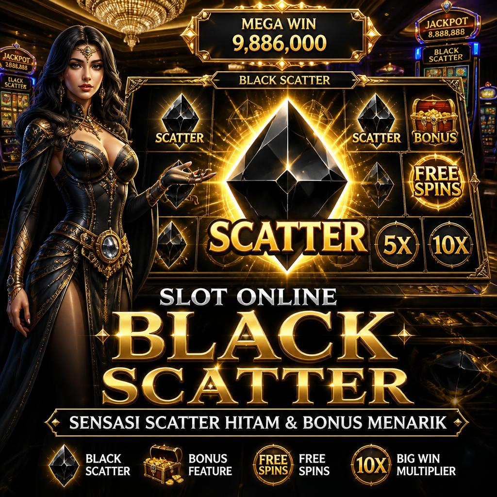 Slot Online Black Scatter: Sensasi Fitur Scatter Hitam dengan Bonus Menarik