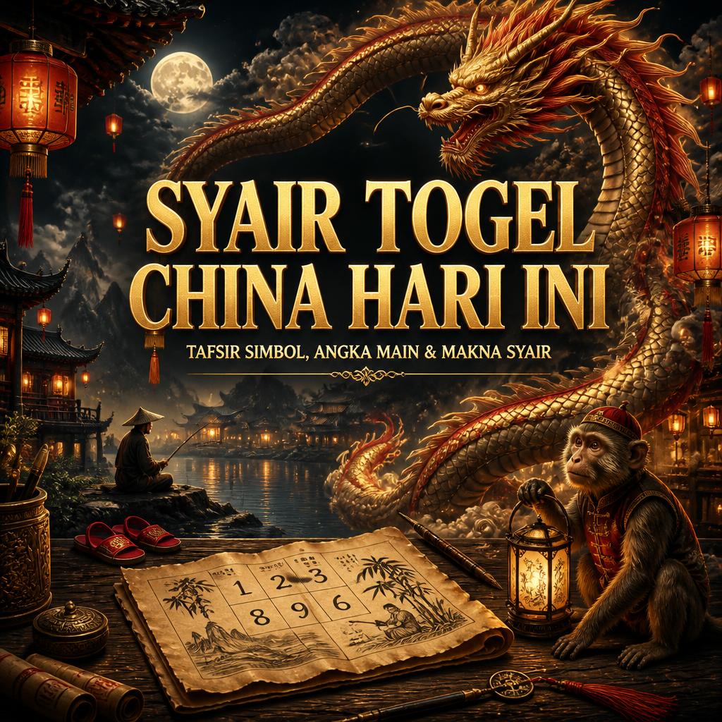 Syair Togel China Hari Ini: Tafsir Simbol, Angka Main, dan Makna Syair