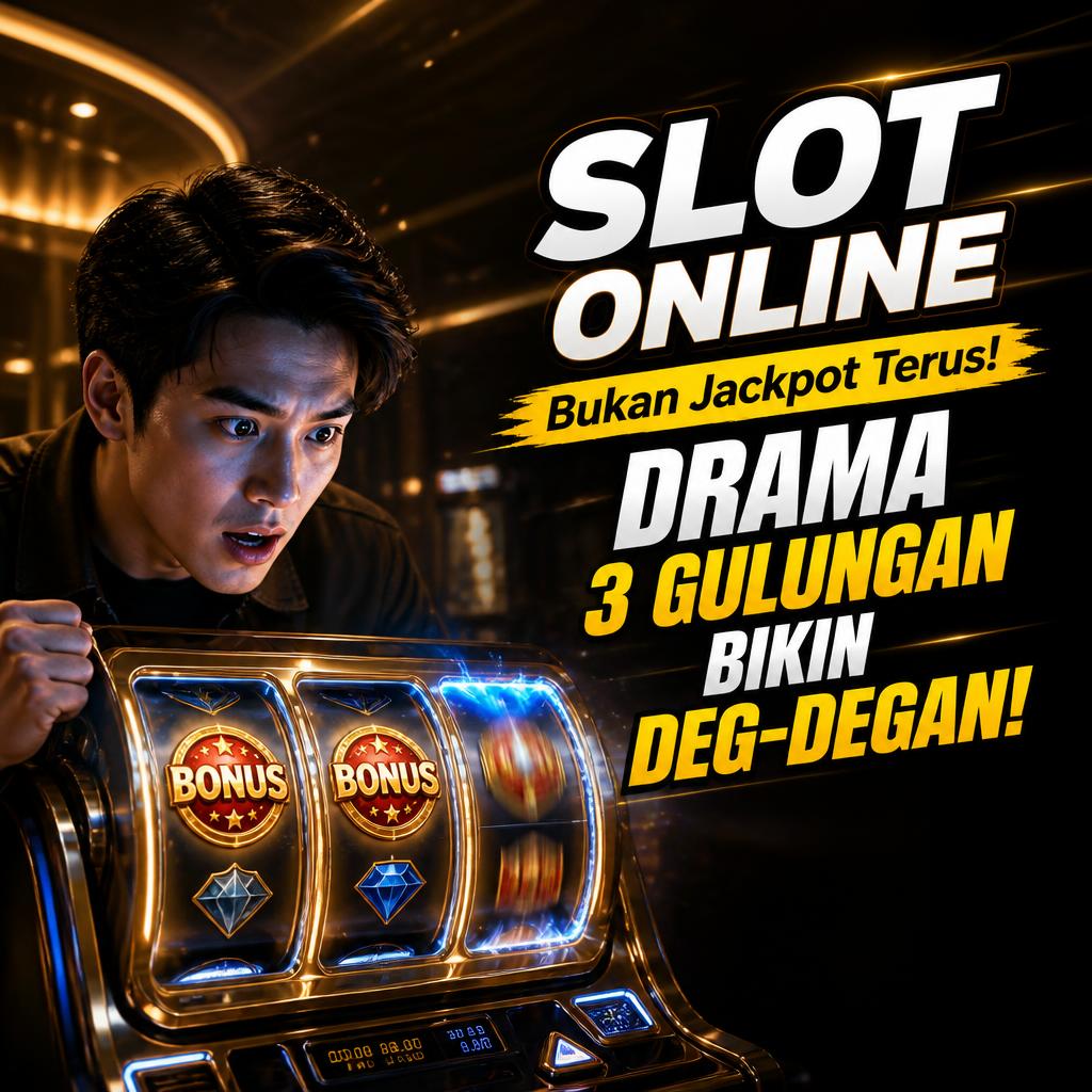 Slot Online Gak Selalu Tentang Jackpot, Kadang Tentang Drama 3 Gulungan