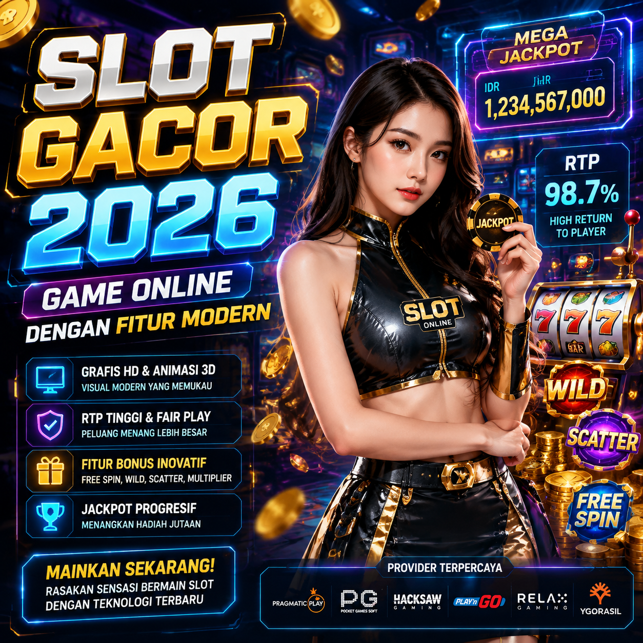 Slot Gacor 2026: Rekomendasi Game Online dengan Fitur Modern