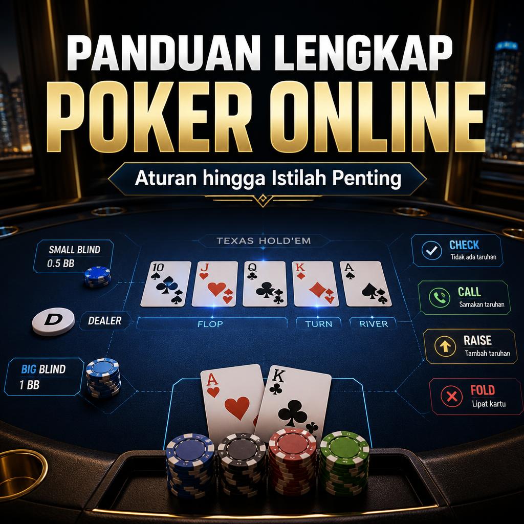 Panduan Lengkap Poker Online: Aturan hingga Istilah Penting